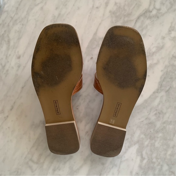 STEVEN by Steve Madden - Haydn Cognac Multi - Size 7.5 - Flat Sandal - Picture 3 of 4